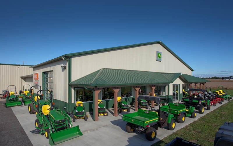 Post Frame John Deere Dealer Valparaiso, IN FBi Buildings